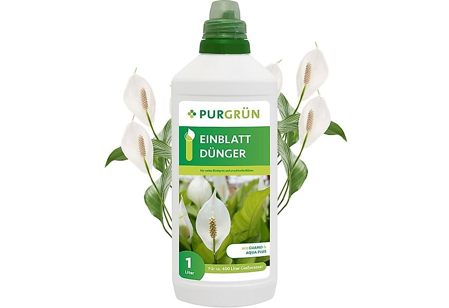 Purgrün Universaldünger Einblatt Dünger, NPK 8+8+6, Guano für strahlende Bl günstig online kaufen