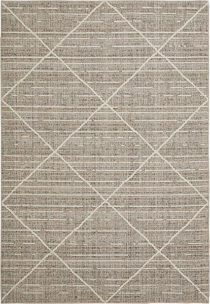 LUXOR living Teppich »Crosby«, rechteckig, 7 mm Höhe, Rauten Design, Boho-S günstig online kaufen