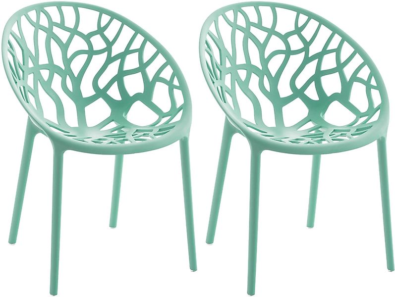 CLP Gartenstuhl Hope (2er Set), Kunststoff, günstig online kaufen
