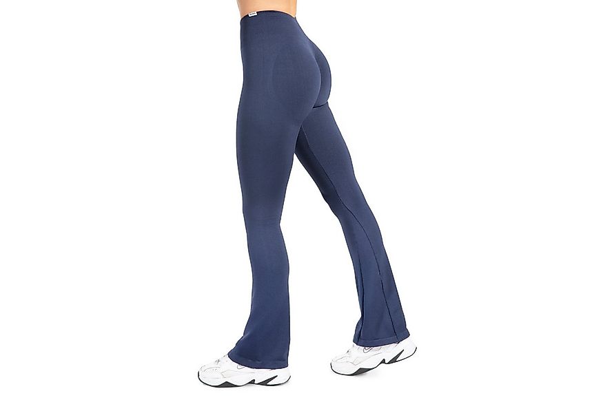 Smilodox Leggings Aylin Schlaghose Sportleggings Scrunch Booty Push UP Frei günstig online kaufen
