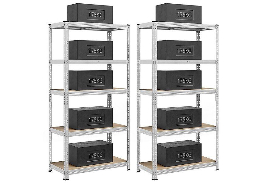 SONGMICS Schwerlastregal, 2-tlg. günstig online kaufen