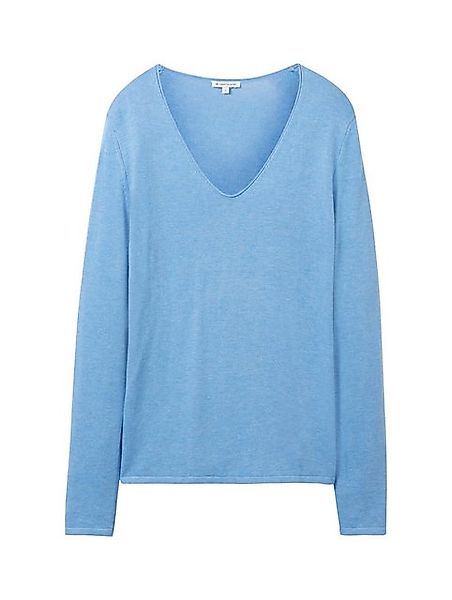 TOM TAILOR 2-in-1-Pullover sweater basic v-neck günstig online kaufen