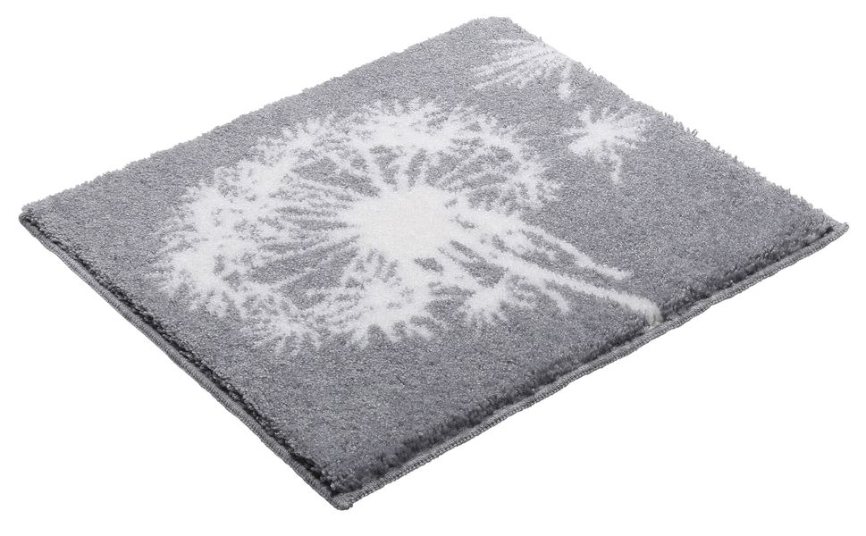 Grund Badematte "Pusteblume, Badvorleger, Badezimmer Teppich, sehr weich" H günstig online kaufen