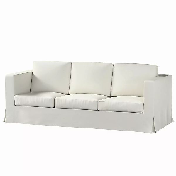 Bezug für Karlanda 3-Sitzer Sofa nicht ausklappbar, lang, hellgrau, Bezug f günstig online kaufen