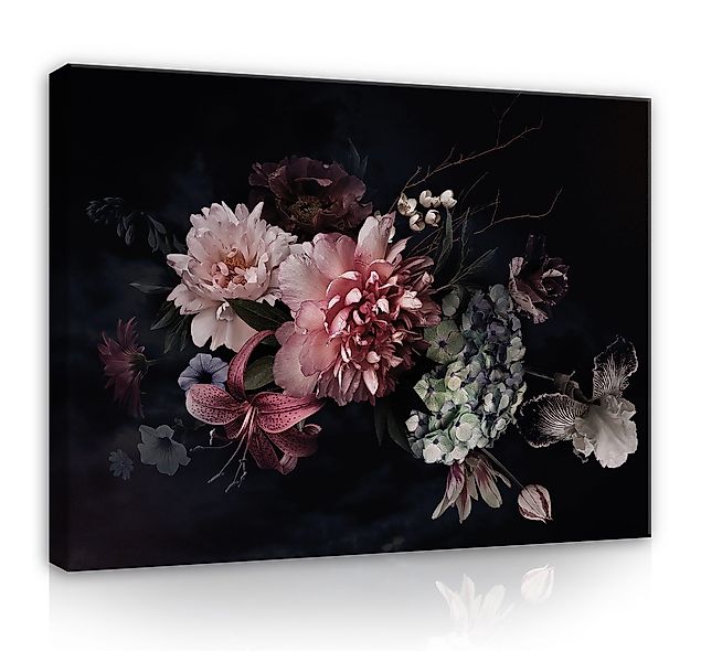 Wallarena Leinwandbild Blumen Wandbild Groß XXL günstig online kaufen