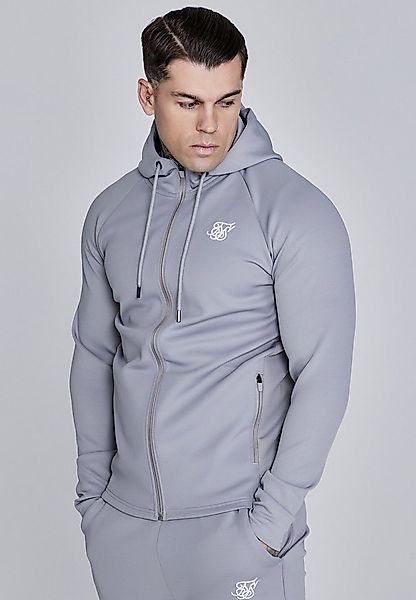 Siksilk Hoodie SikSilk Herren Essentials Poly Full Zip Hoodie günstig online kaufen