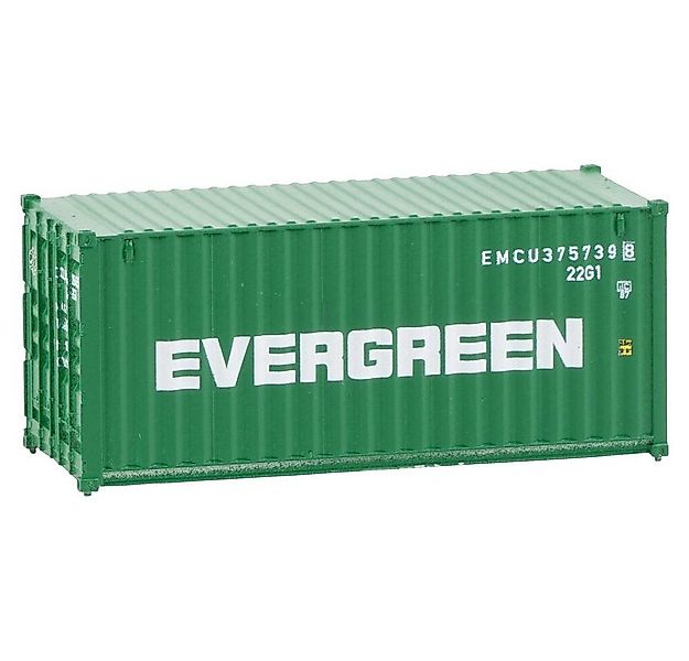 Faller Güterwagen H0 20' Container EVERGREEN 182004 günstig online kaufen