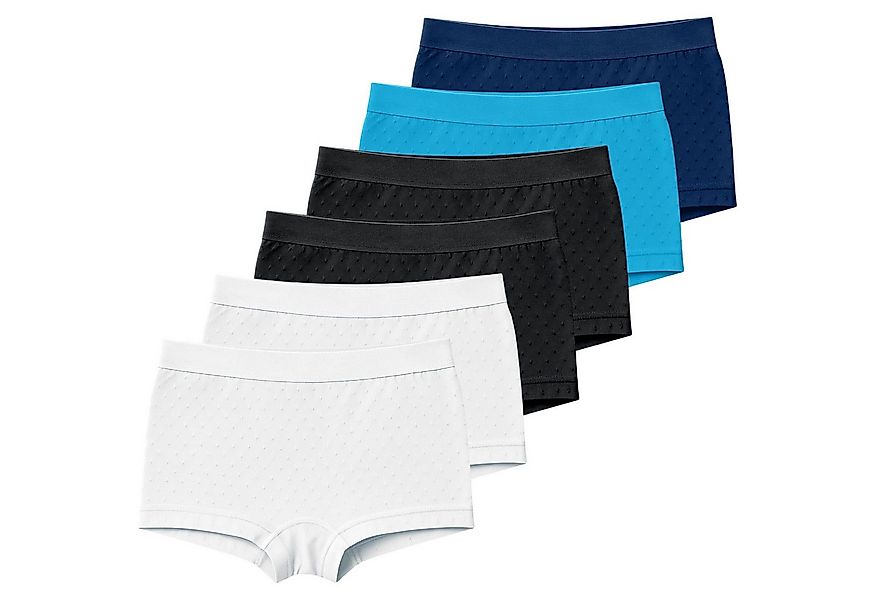 TEXEMP Panty 6 Damen Panty Panties Slip Microfaser Hotpants Unterwäsche Box günstig online kaufen