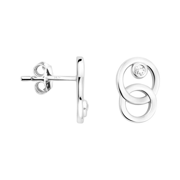 Sofia Milani Paar Ohrstecker Kreis, 925 günstig online kaufen