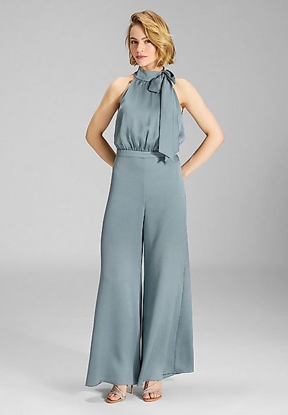 SWING Jumpsuit - Jumpsuit mit Schluppe aus gehämmertem Satin Oberteil in lo günstig online kaufen
