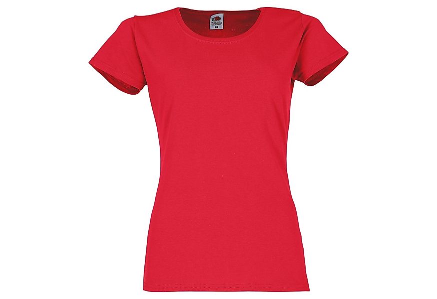 Fruit of the Loom Rundhalsshirt Fruit of the Loom Original T Lady-Fit günstig online kaufen