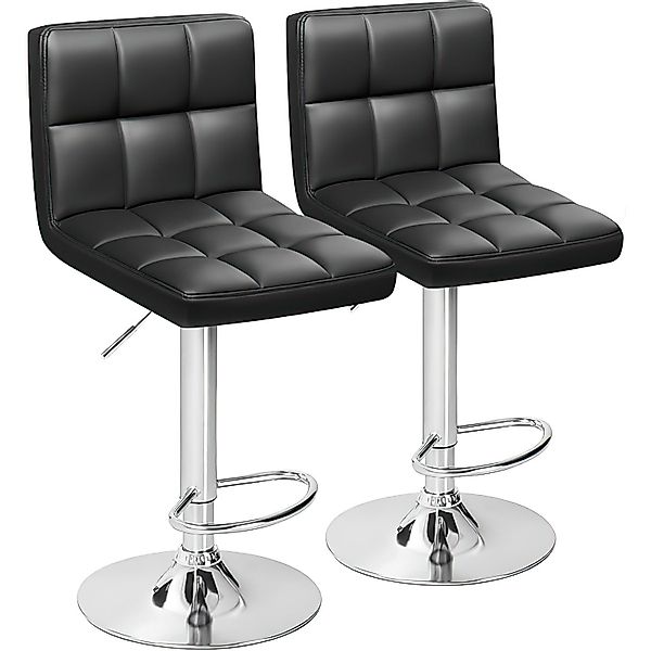 SURFOU Barhocker 2er Set Höhenverstellbar PU-Leder günstig online kaufen