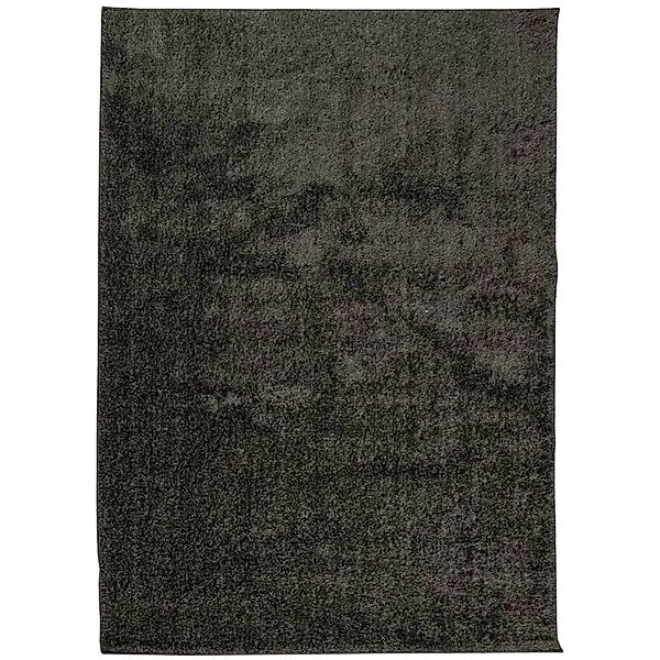 vidaXL Teppich Istan Hochflor Glänzend Anthrazit 240x340 Cm 1931373 günstig online kaufen