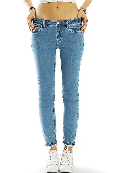 be styled Röhrenjeans Medium Waist Röhrenjeans Stretch Hose in denimlblau - günstig online kaufen