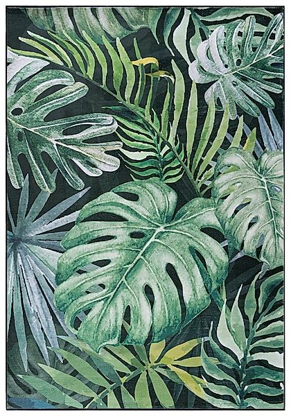Mazovia Designteppich Modern Teppich Wohnzimmerteppich Monstera Blattmuster günstig online kaufen