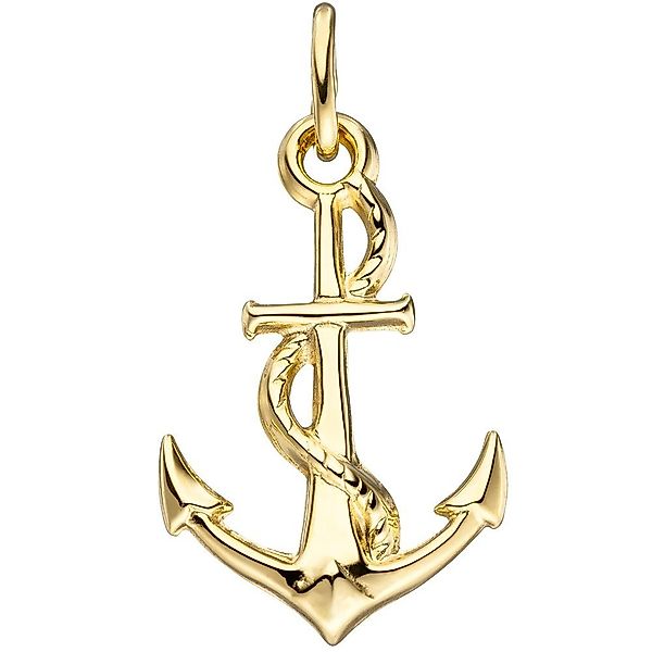 Schmuck Krone Kettenanhänger Anhänger Anker mit günstig online kaufen