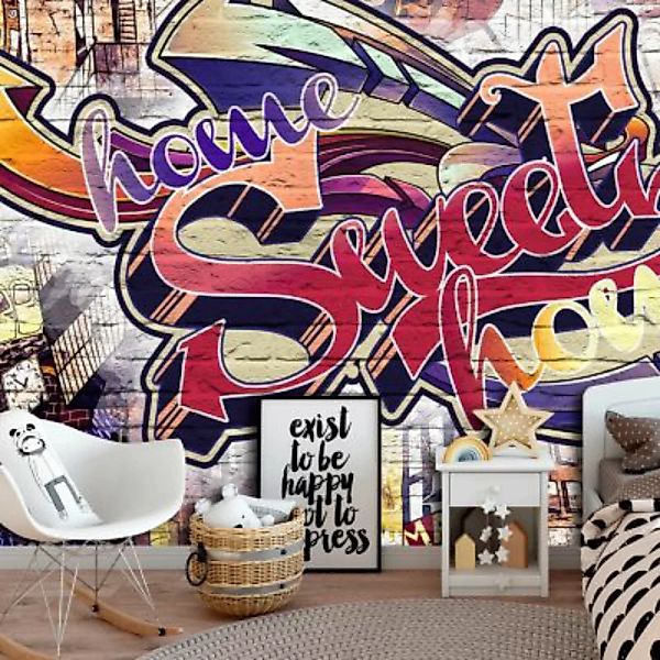 artgeist Fototapete Cool Graffiti mehrfarbig Gr. 400 x 280 günstig online kaufen