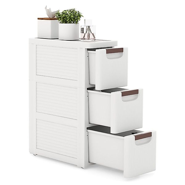 KOMFOTTEU Sideboard, Nischenschrank schmal, Badschrank mit günstig online kaufen