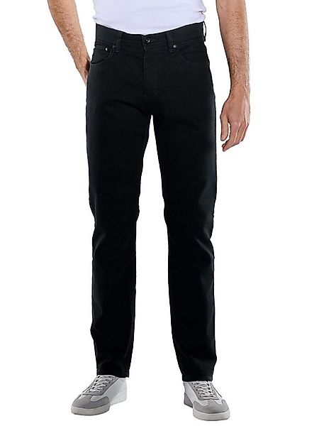 Engbers Straight-Jeans Herren Hochelastische "My Favorite" Jeans, Schwarz günstig online kaufen