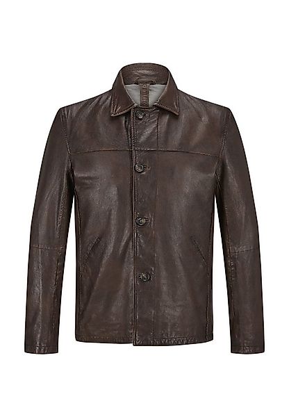 Milestone Lederjacke MSHampton Herren Bikerjacke Jacke Leder klassisch norm günstig online kaufen