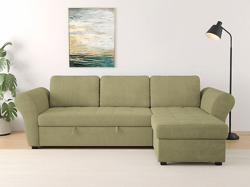 Trends by HG Ecksofa "Lasse L-Form, B: 259 cm" mit Bettfunktion & Bettkaste günstig online kaufen