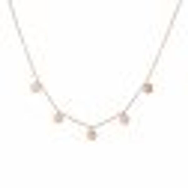 Halskette 925 Sterling Silber rosévergoldet Plättchen Boho günstig online kaufen