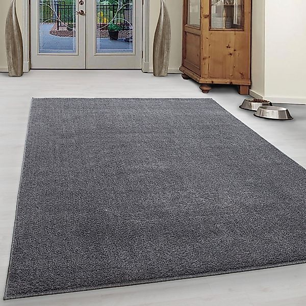 Ayyildiz Teppiche Teppich »ATA«, rechteckig, 10 mm Höhe, Kurzflor, uni, gro günstig online kaufen