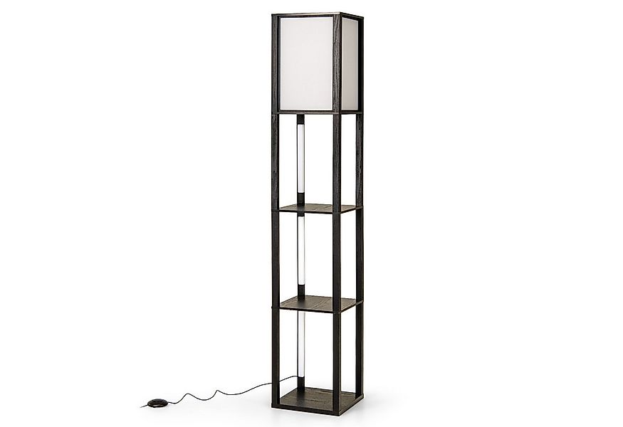 COSTWAY Stehlampe, mit 3-stufig einstellbaren LED-Streifen und Fußschalter günstig online kaufen