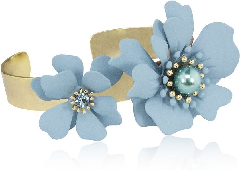LUISIA® Armreif Armspange "Nelia" mit Blumen günstig online kaufen