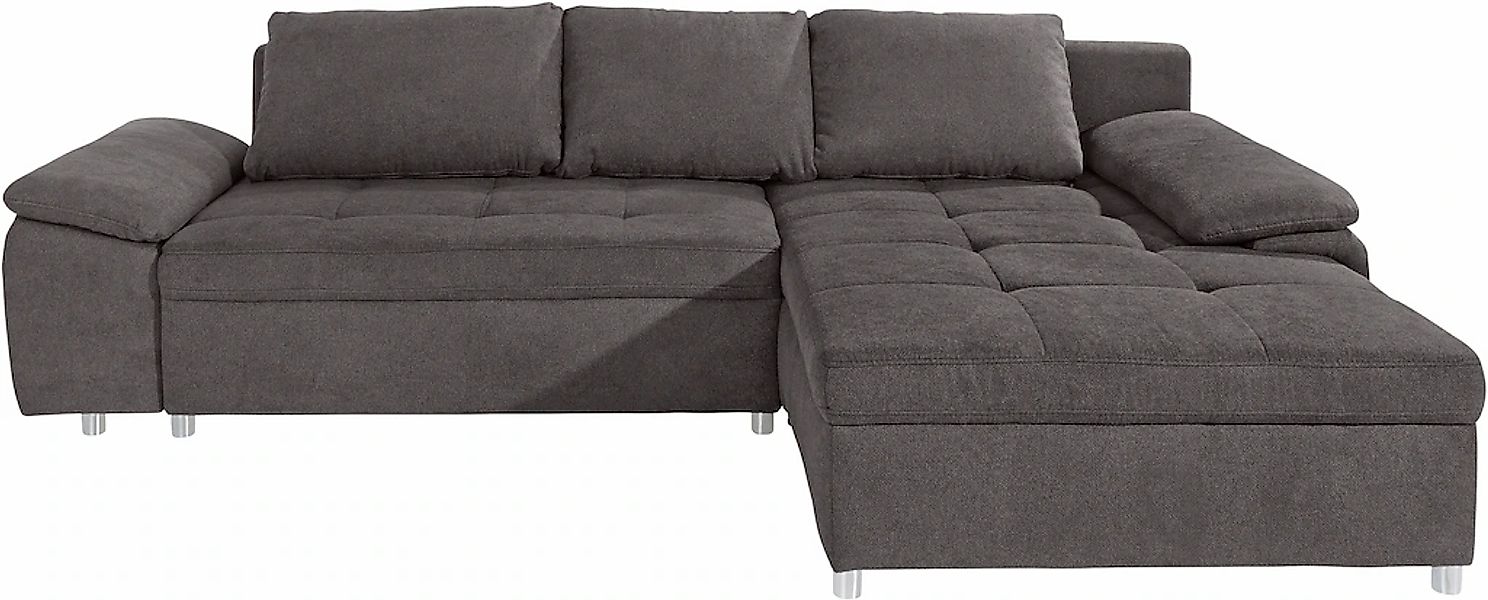 sit&more Ecksofa »Labene L-Form«, wahlweise mit Bettfunktion und Bettkasten günstig online kaufen