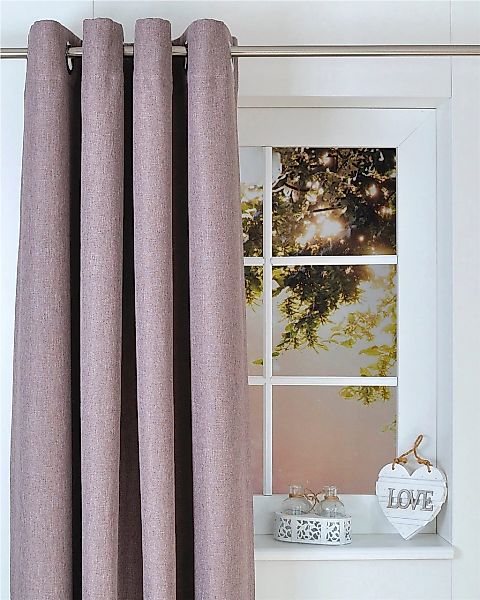 heine home Vorhang Ösen 1 Stk. tlg. günstig online kaufen