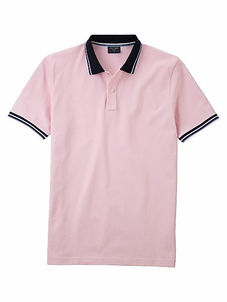 OLYMP Poloshirt "Casual", farbliche Kontrast-Details günstig online kaufen