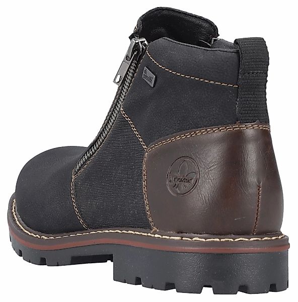 Rieker Winterstiefelette, Winterboots, Warmfutter, Reißverschlüsse, mit TEX günstig online kaufen