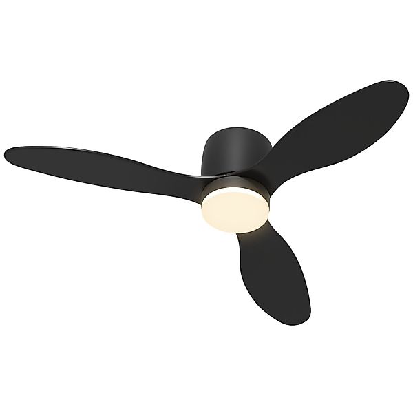 HOMCOM Deckenventilator mit Beleuchtung und Fernbedienung günstig online kaufen