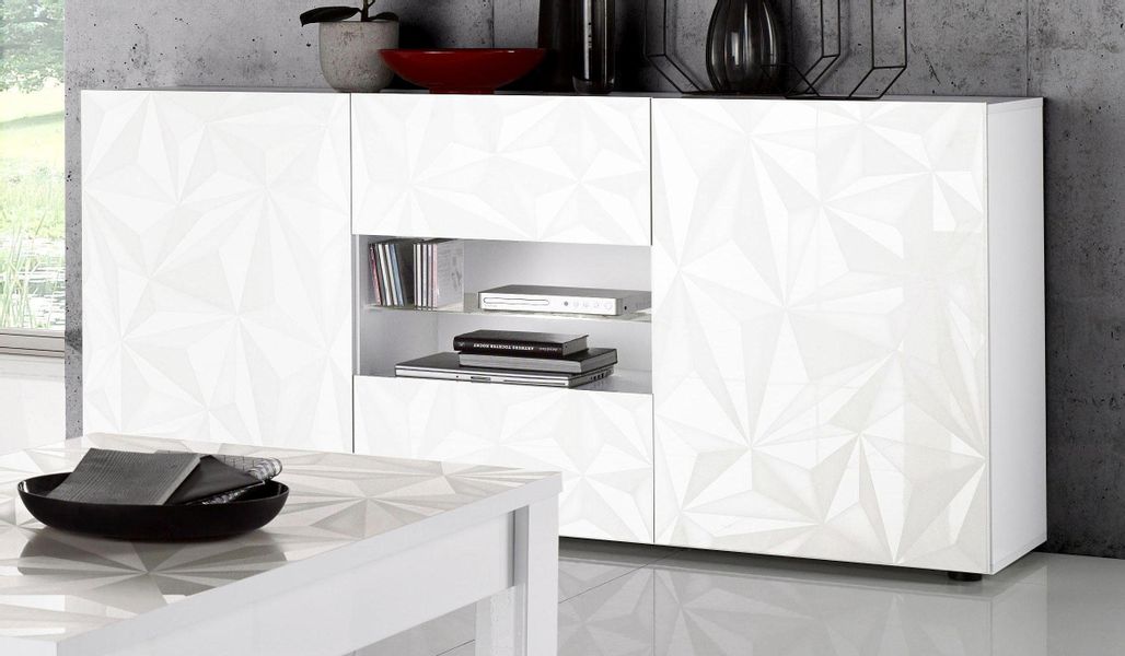 INOSIGN Sideboard "Prisma Breite 181, Kommode 2 Türen, 2 Schubkästen, Anric günstig online kaufen