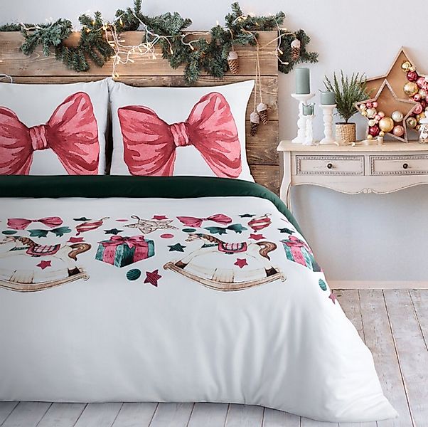 Eurofirany Bettwäsche Weihnachtsbettwäsche Wintermotive Mikrofaser, – stilv günstig online kaufen