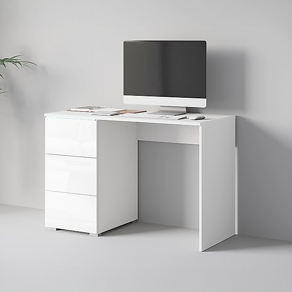 INOSIGN Schreibtisch »Vera, Computertisch mit LED-Beleuchtung« 1 Stk. tlg. günstig online kaufen