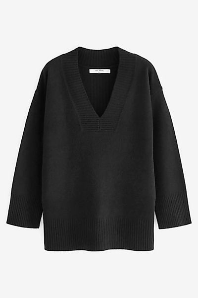 Next V-Ausschnitt-Pullover Premium-Pullover mit V-Ausschnitt 100 % Wolle (1 günstig online kaufen