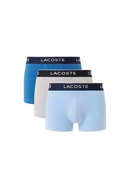 Lacoste 3-er Set Trunks Grau günstig online kaufen
