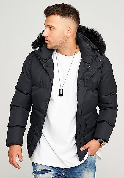 behype Steppjacke BHADLYR mit abtrennbarer Kapuze günstig online kaufen