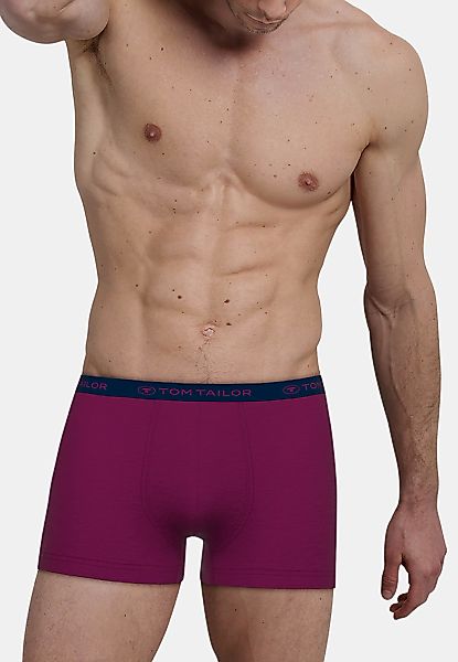 TOM TAILOR Boxershorts "Buffer" 6er Pack, feuchtigkeitsregulierend, eng, at günstig online kaufen