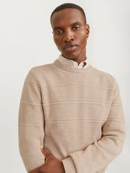 Jack & Jones Rundhalspullover JJJERRY KNIT günstig online kaufen