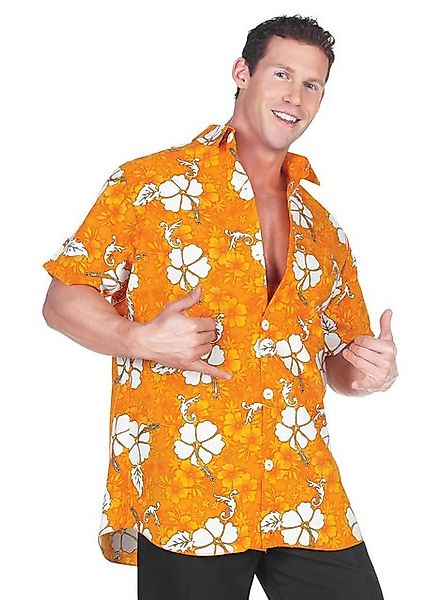 Underwraps T-Shirt Hawaiihemd orange Farbenfrohes Surferhemd für die Beachp günstig online kaufen