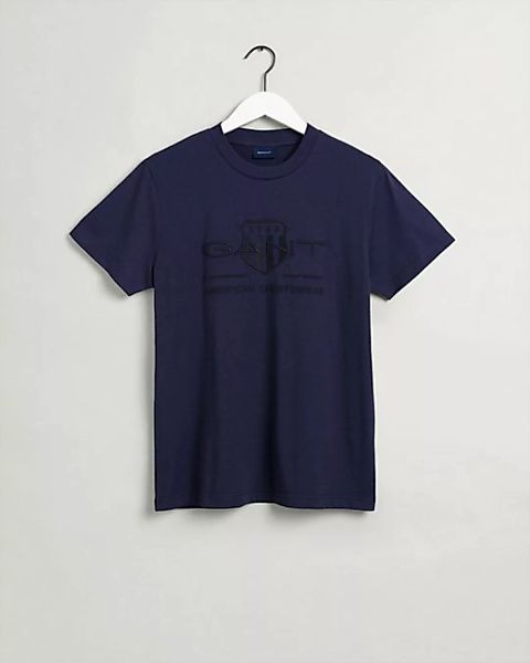 Gant T-Shirt REG TONAL SHIELD SS T-SHIRT günstig online kaufen