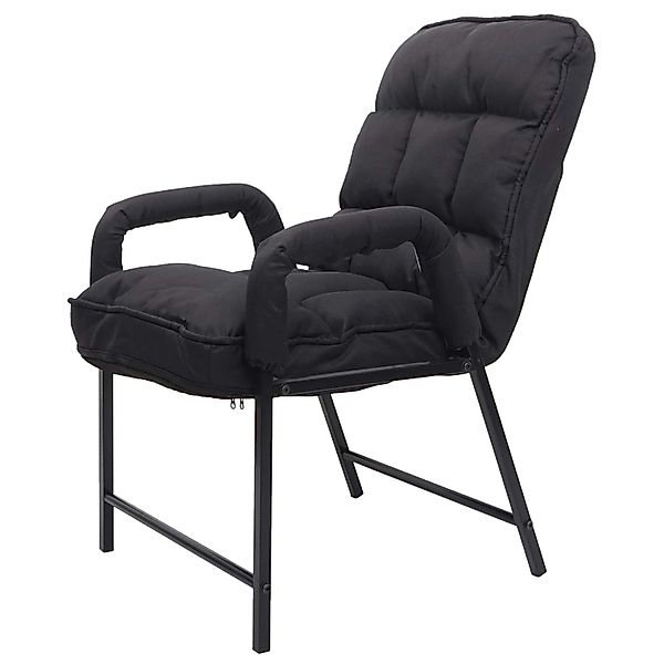 MCW Esszimmerstuhl K40 Stoff/Textil Schwarz günstig online kaufen