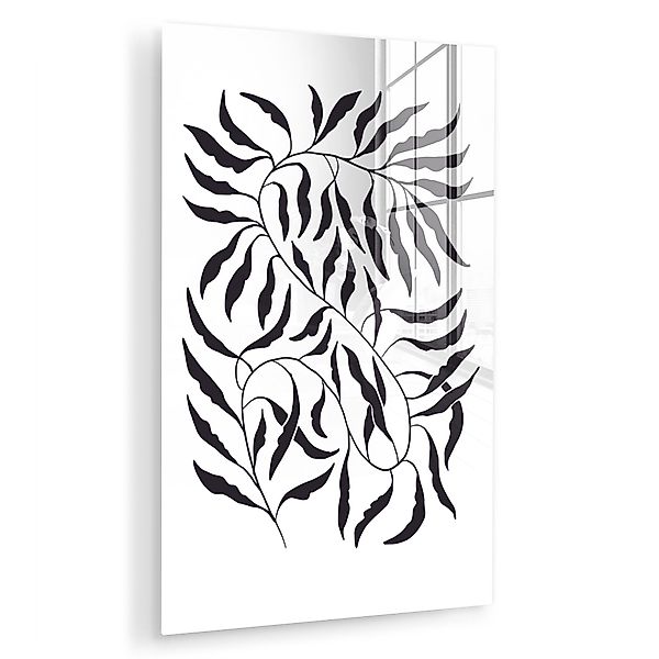 MuchoWow Acrylglasbild Blätter - Pflanzen - günstig online kaufen