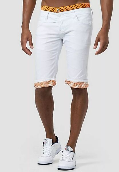 Jaylvis Jeansshorts Jeans Shorts Kurze Stretch Capri Hose Bermuda 3/4 Pants günstig online kaufen