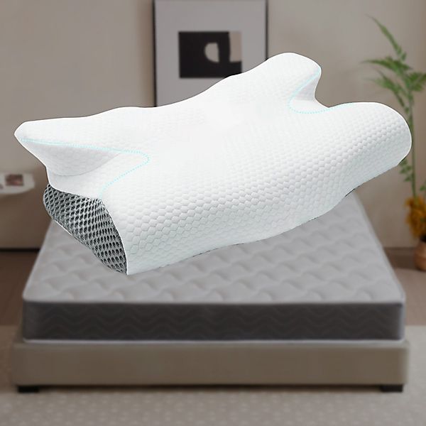 OKWISH Nackenstützkissen Seitenschläferkissen Schlafkissen Orthopädisches K günstig online kaufen