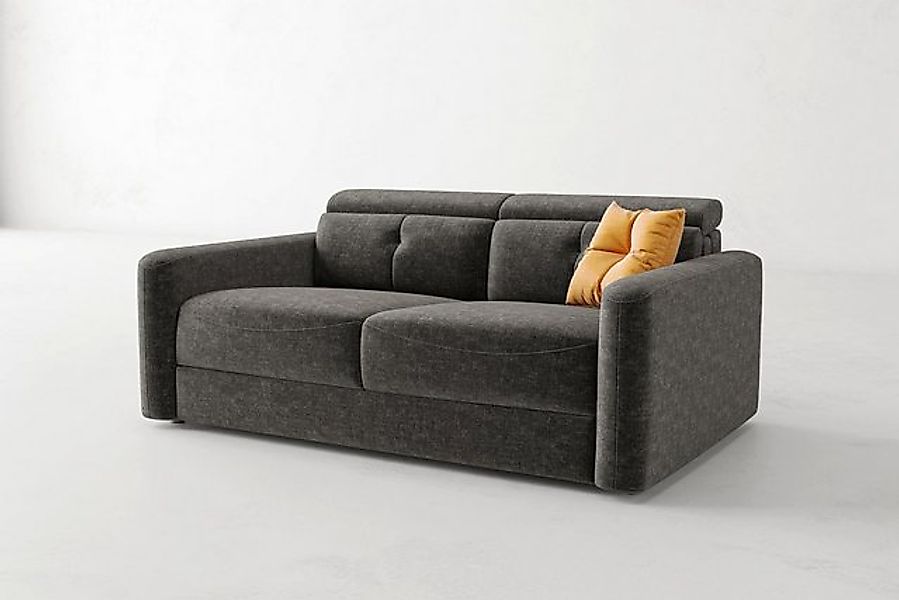 moebeloutlet.de Schlafsofa Seattle Schlafsofa aus Stoff Grigio Antracite, R günstig online kaufen