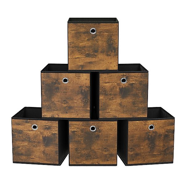 SONGMICS Aufbewahrungsbox (6 St), 6er Set, günstig online kaufen